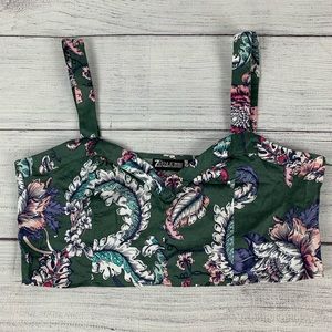 7th Avenue New York & Company - Floral Crop Top